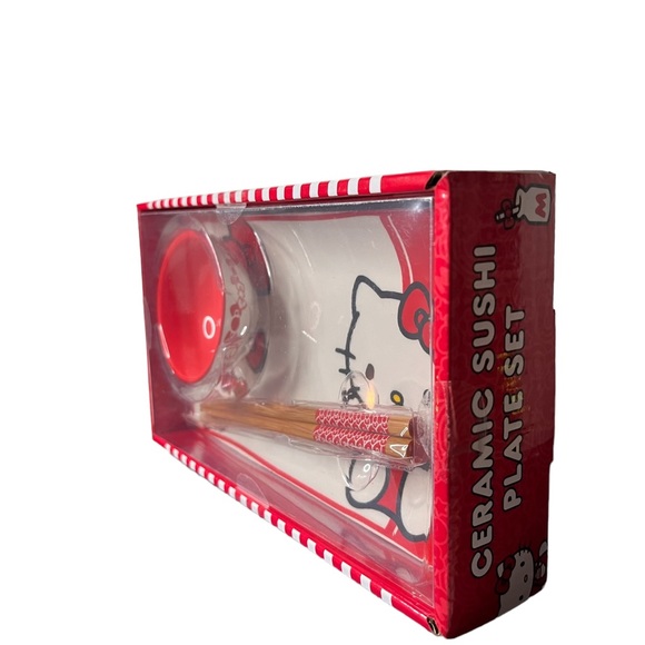 Sanrio Hello Kitty Ceramic Sushi Set - Brand New - Picture 12 of 15